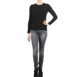 Discount 7 for all Mankind - THE SKINNY DARK STARS PAVE Gris