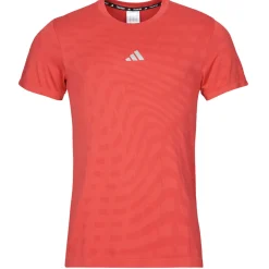 Sale adidas Performance - Gym+ Training Seamless T-Shirt Rouge