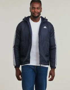 Adidas Sportswear - Essentials 3-Stripes Insulated Hooded Jacket Marine Outlet