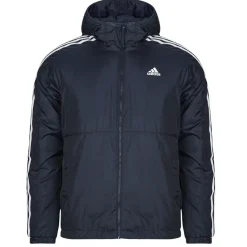 Adidas Sportswear - Essentials 3-Stripes Insulated Hooded Jacket Marine Outlet
