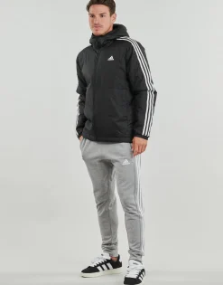 Sale Adidas Sportswear - Essentials 3-Stripes Insulated Hooded Jacket Noir