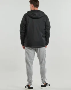 Sale Adidas Sportswear - Essentials 3-Stripes Insulated Hooded Jacket Noir