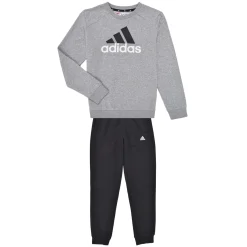 New Adidas Sportswear - Essentials Big Logo French Terry Joggers Set