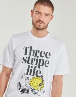 Adidas Sportswear - Positivity Graphic T-Shirt Blanc