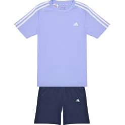 Adidas Sportswear - Train Essentials AEROREADY 3-Stripes Regular-Fit Training Set Bleu