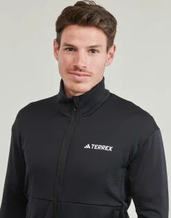 New adidas TERREX - Multi Light Fleece Full-Zip Jacket Noir