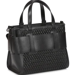 Armani Exchange - MEDIUM TOTE - WOMAN'S BIG TOTE Noir Outlet