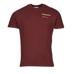 Clearance Ben Sherman - PIQUE POCKETT Bordeaux
