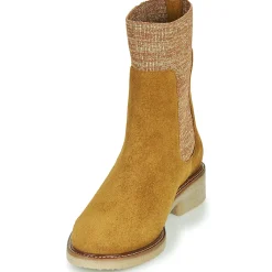 Bensimon - BOOTS CHAUSSETTE Marron New