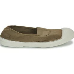 Outlet Bensimon - TENNIS ELASTIQUE Kaki