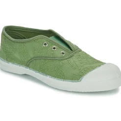 Bensimon - TENNIS ELLY BRODERIE ANGLAISE Vert Sale