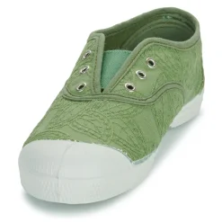Bensimon - TENNIS ELLY BRODERIE ANGLAISE Vert Sale