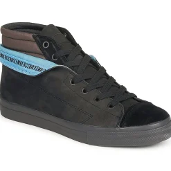 Bikkembergs - PLUS MID SUEDE Noir Online