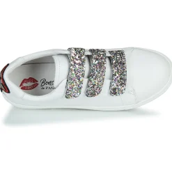 Clearance Bons baisers de Paname - EDITH GLITTER TONGUE Blanc