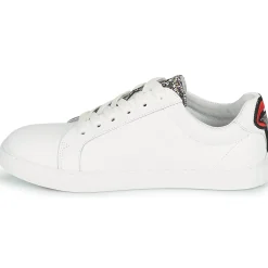 Discount Bons baisers de Paname - SIMONE GLITTER TONGUE Blanc