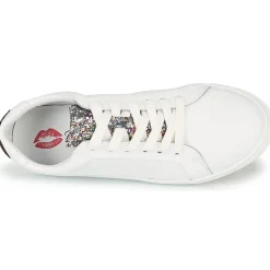 Discount Bons baisers de Paname - SIMONE GLITTER TONGUE Blanc