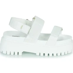 Online Bronx - GROOVY-SANDAL Blanc