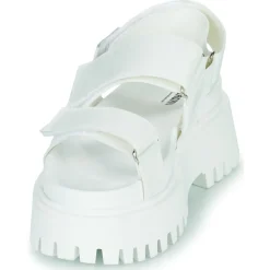 Online Bronx - GROOVY-SANDAL Blanc