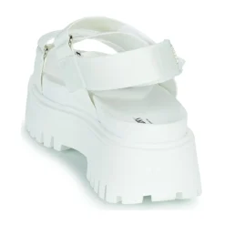 Online Bronx - GROOVY-SANDAL Blanc