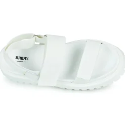 Online Bronx - GROOVY-SANDAL Blanc