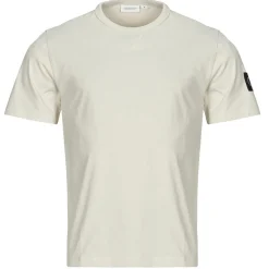 Online Calvin Klein Jeans - BADGE REGULAR TEE Gris