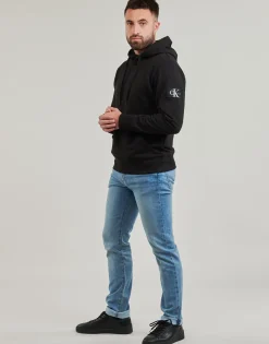 Calvin Klein Jeans - BADGE HOODIE Noir Online