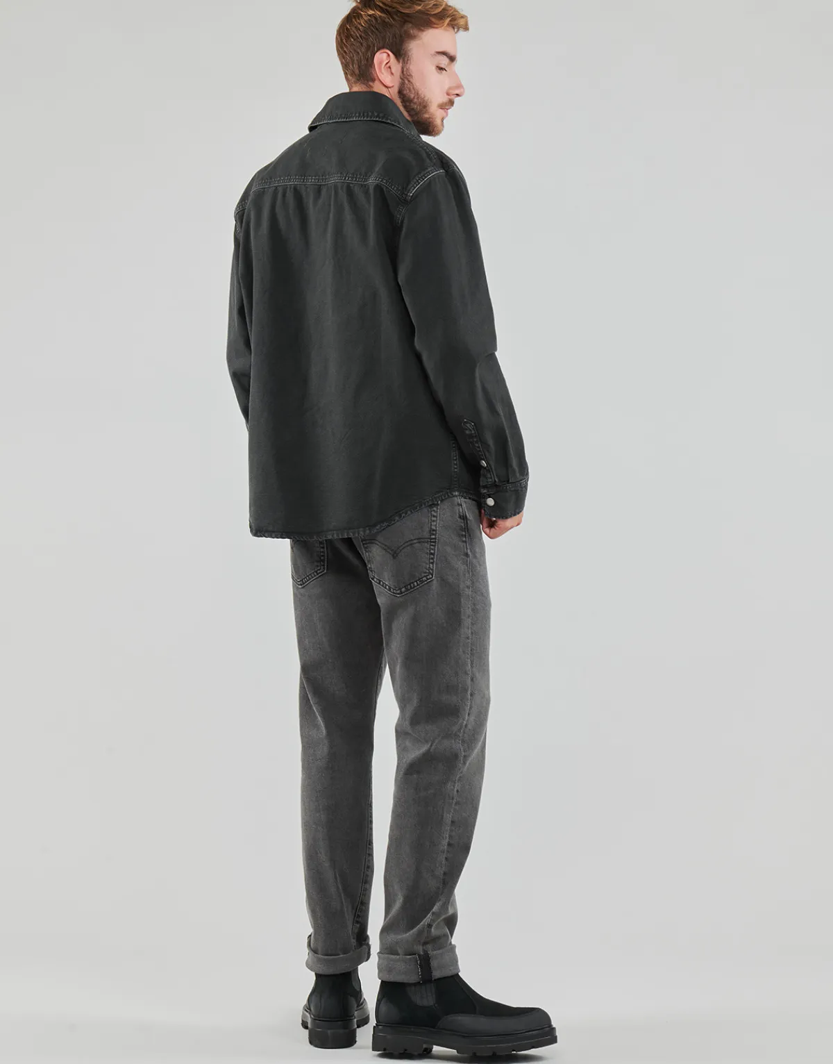 Calvin Klein Jeans - CANVAS RELAXED LINEAR SHIRT