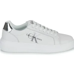 Calvin Klein Jeans - CHUNKY CUPSOLE MONO LTH WN Blanc Hot