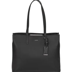 Discount Calvin Klein Jeans - CK MUST MEDIUM SHOPPER_MONO Noir