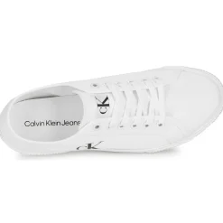 Calvin Klein Jeans - ESS VULC LOW CV MG WN Blanc