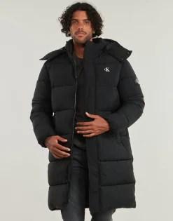 Calvin Klein Jeans - ESSENTIALS NON DOWN LONG PARKA Noir Sale