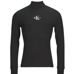 Sale Calvin Klein Jeans - FREEFIT ROLL NECK LS Noir