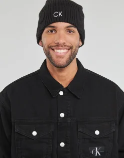 Calvin Klein Jeans - GENDERLESS PADDED DENIM JACKET Noir New