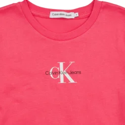 Calvin Klein Jeans - MICRO MONOGRAM TOP Rose Hot