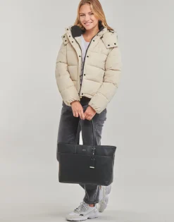 New Calvin Klein Jeans - MONOLOGO NON DOWN SHORT PUFFER Beige