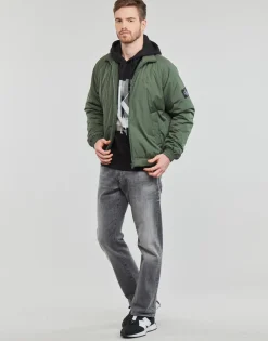 Calvin Klein Jeans - PADDED HARRINGTON Vert Hot