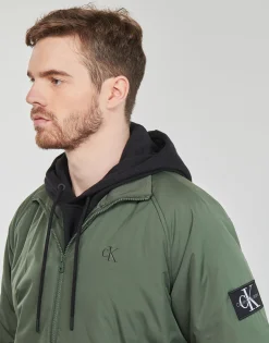 Calvin Klein Jeans - PADDED HARRINGTON Vert Hot