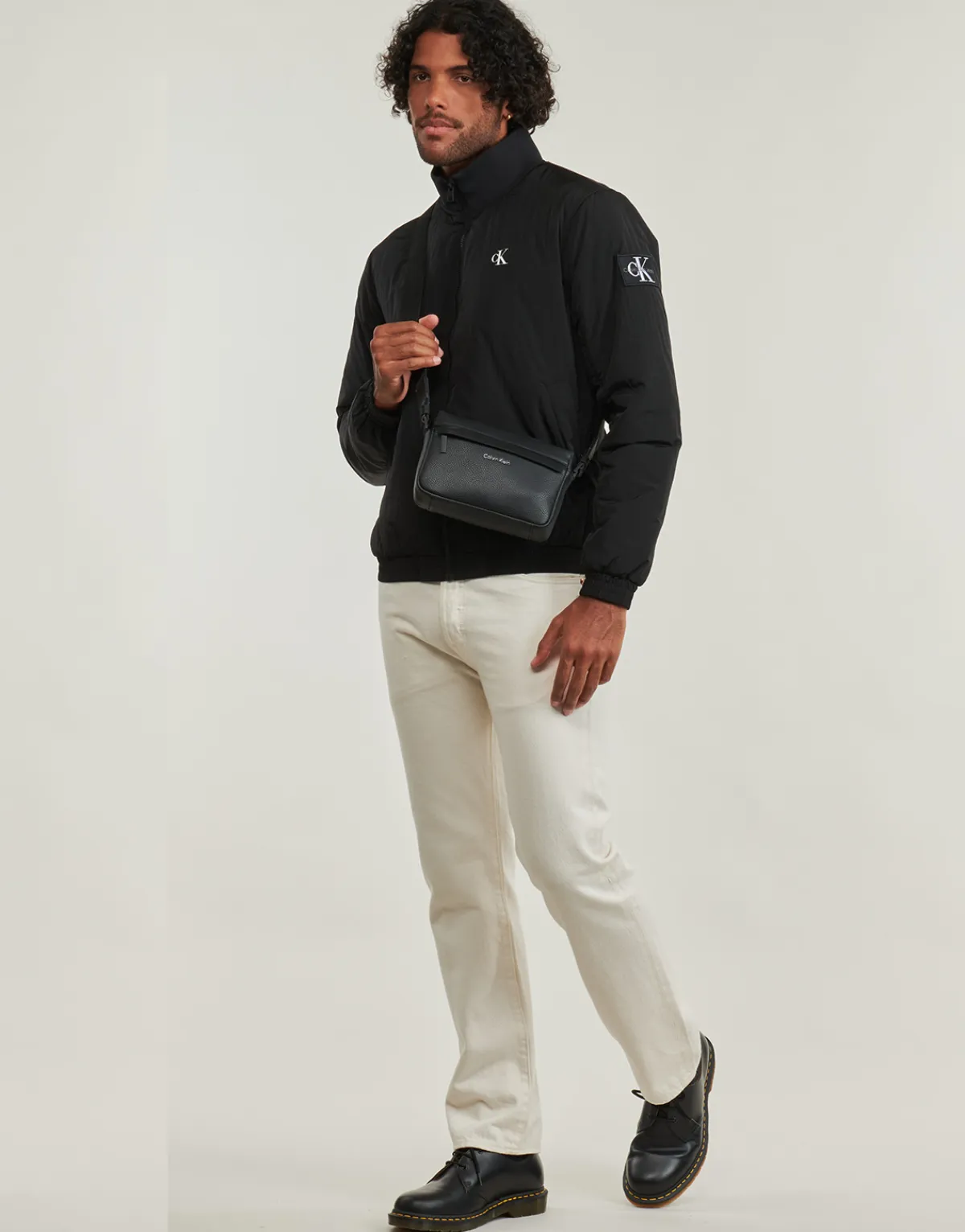 Calvin Klein Jeans - PADDED HARRINGTON Noir New