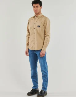 Best Calvin Klein Jeans - REGULAR SHIRT Beige