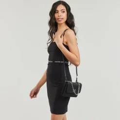 Calvin Klein Jeans - RE-LOCK DOUBLE GUSETTBAG_JCQ Noir