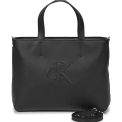 Outlet Calvin Klein Jeans - SCULPTED MINI EW TOTE Noir