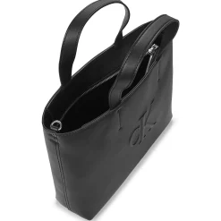 Outlet Calvin Klein Jeans - SCULPTED MINI EW TOTE Noir