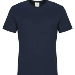 Hot Calvin Klein Jeans - SS SUPIMA CHEST EMB CREWNECK TEE Marine