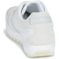 Calvin Klein Jeans - TOOTHY RUNNER IRREGULARLINES Blanc
