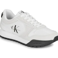 New Calvin Klein Jeans - TOOTHY RUNNER IRREGULARLINES Blanc
