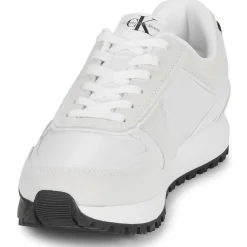 New Calvin Klein Jeans - TOOTHY RUNNER IRREGULARLINES Blanc