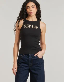 Calvin Klein Jeans - VARSITY CALVIN KLEIN RIB TANK