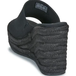 Sale Calvin Klein Jeans - WEDGE ROPE SLIDE MG Noir