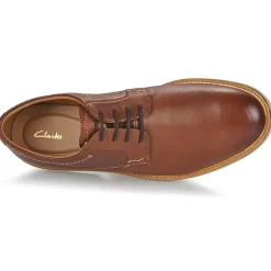 Clarks - ATTICUS LTLACE Marron Sale