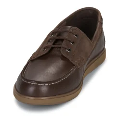 Hot Clarks - BRATTON BOAT Marron